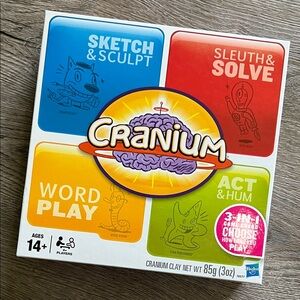 RETRO CRANIUM 3-in-1 Game Board. 2009 version. Hasbro EXCELLENT CONDITION!